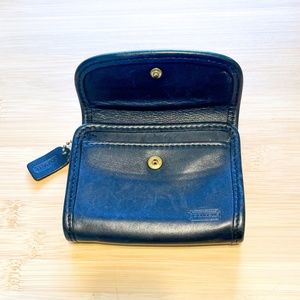 COPY - Vintage Leather Coach Change Purse